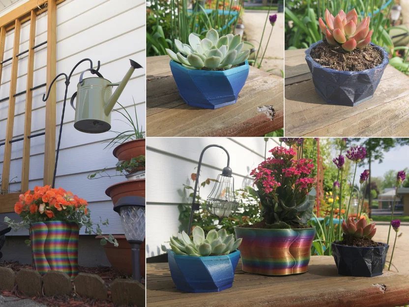 Chậu Trồng Cây Làm Vườn (Gardening pots) - Image 1