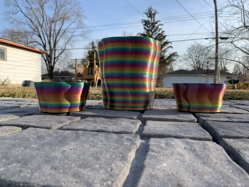 Chậu Trồng Cây Làm Vườn (Gardening pots) - Image 8