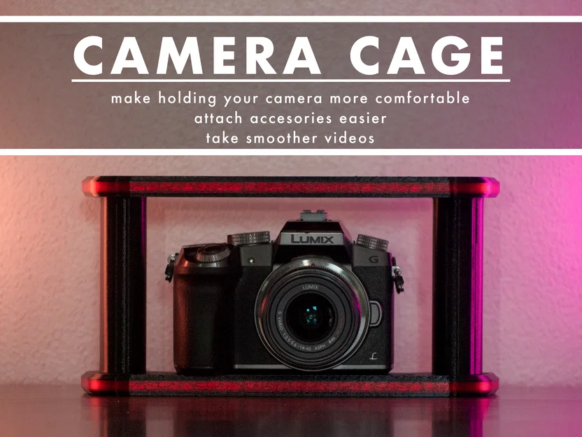 Camera cage – Khung hỗ trợ cầm máy ảnh chống rung - Image 1