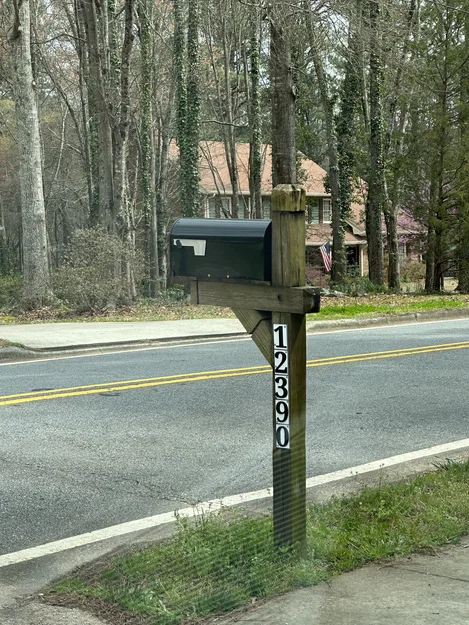 Số nhà gắn hộp thư (mailbox) - Image 1