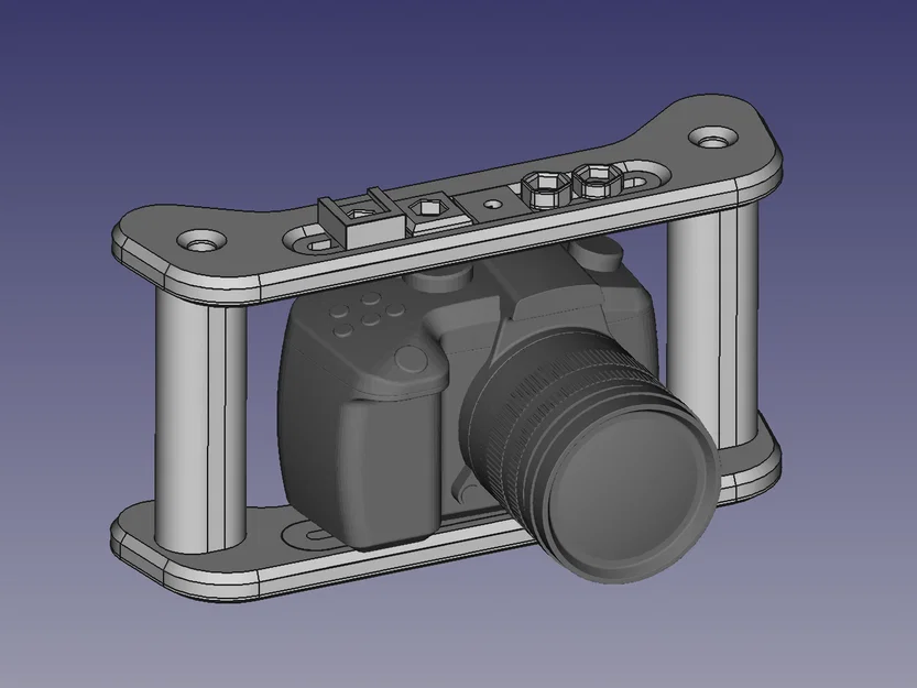 Camera cage – Khung hỗ trợ cầm máy ảnh chống rung - Image 5