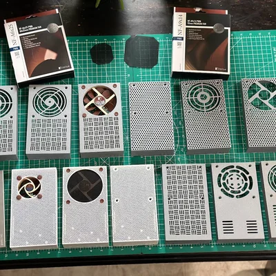 Nắp PSU Kobra 2 gắn quạt 92/60mm siêu êm (Cheng Liang) cho Kobra 2 series