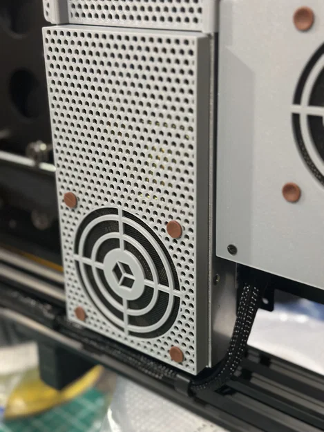 Nắp PSU Kobra 2 gắn quạt 92/60mm siêu êm (Cheng Liang) cho Kobra 2 series - Image 2