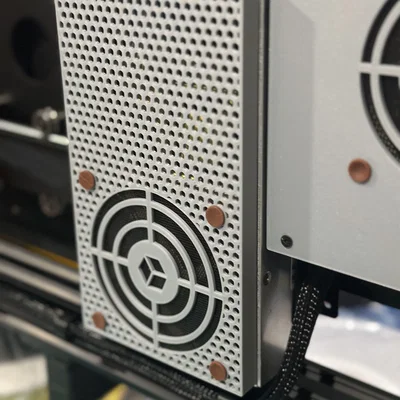 Nắp PSU Kobra 2 gắn quạt 92/60mm siêu êm (Cheng Liang) cho Kobra 2 series