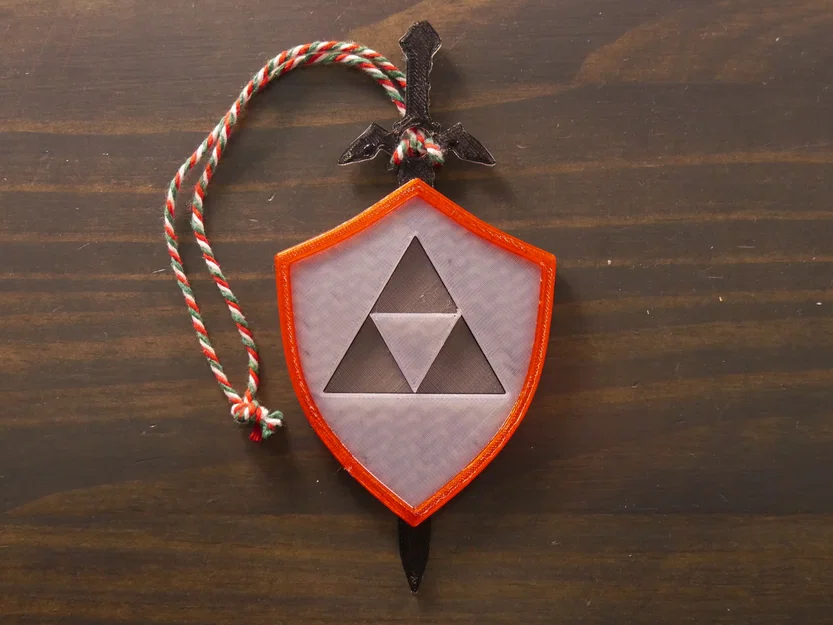 Ornament Triforce (The Legend of Zelda) treo cây thông - Image 3