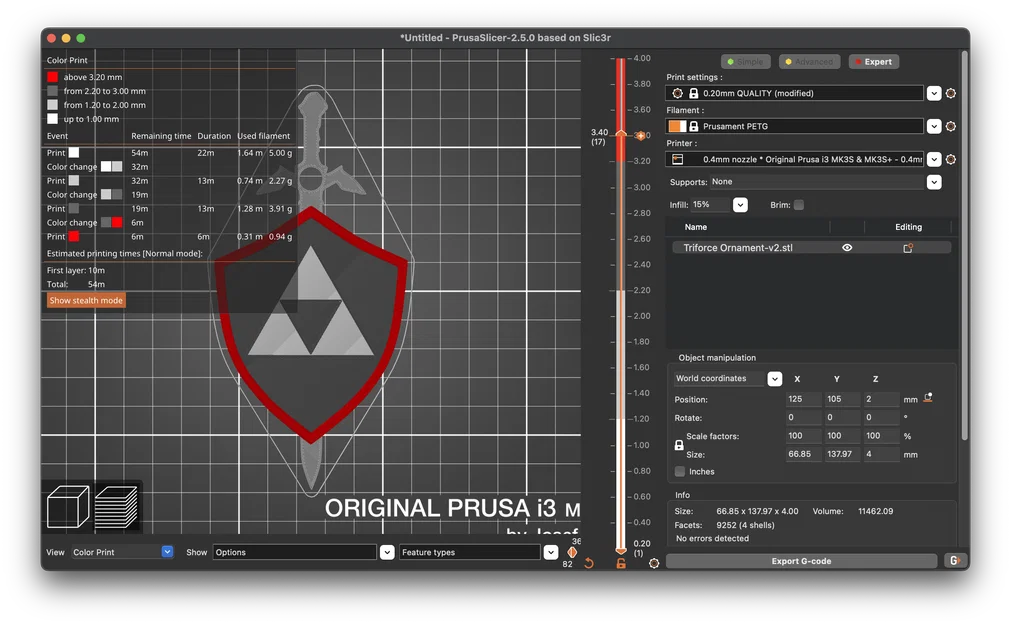 Ornament Triforce (The Legend of Zelda) treo cây thông - Image 4