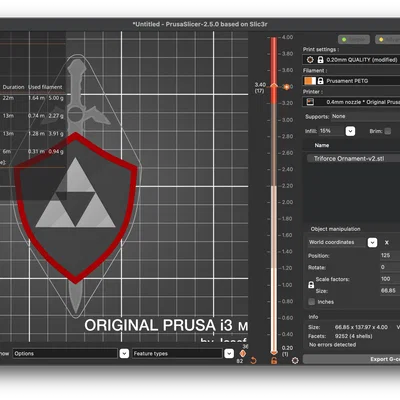 Ornament Triforce (The Legend of Zelda) treo cây thông