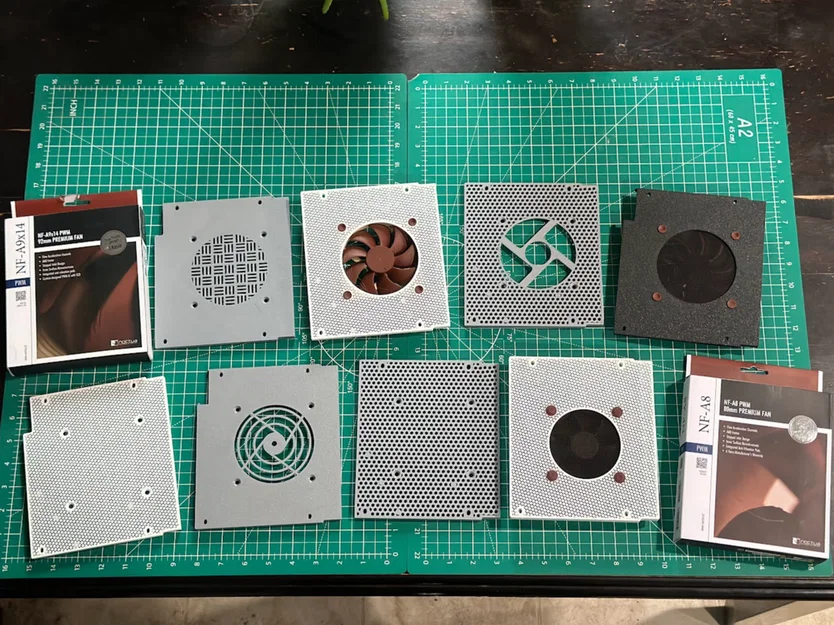 Mod quạt êm cho nắp mainboard Anycubic Kobra 2 Max (Silent Fan Mod) - Image 1