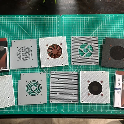 Mod quạt êm cho nắp mainboard Anycubic Kobra 2 Max (Silent Fan Mod)