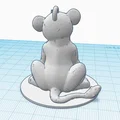 Móc khóa Simba - Vua Sư Tử (The Lion King) 3D Printing Model - Thumbnail 2