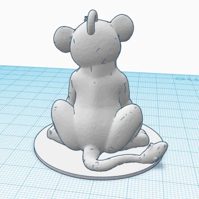 Móc khóa Simba - Vua Sư Tử (The Lion King) 3D Printing Model