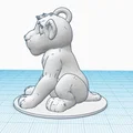 Móc khóa Simba - Vua Sư Tử (The Lion King) 3D Printing Model - Thumbnail 3