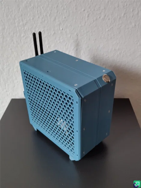 Epsilon 570 3.77L ITX case | 3 phần, lắp ráp dễ - Image 1