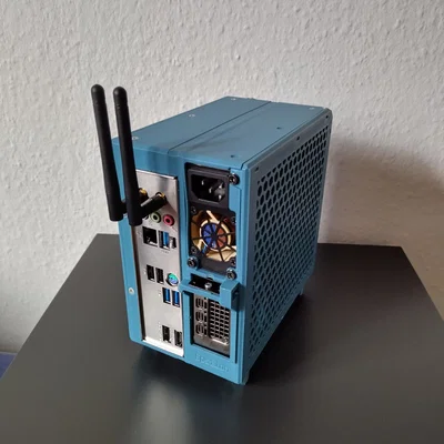 Epsilon 570 3.77L ITX case | 3 phần, lắp ráp dễ