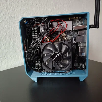 Epsilon 570 3.77L ITX case | 3 phần, lắp ráp dễ