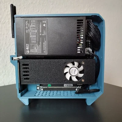 Epsilon 570 3.77L ITX case | 3 phần, lắp ráp dễ