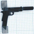 Mô hình súng lục 1911 tùy chỉnh (Modified 1911 Lego Pistol) - Thumbnail 1