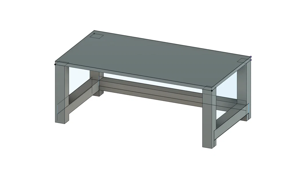 Mô hình bàn làm việc mini (Desk) tinh tế cho không gian trưng bày - Image 1
