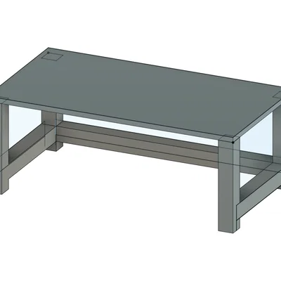 Mô hình bàn làm việc mini (Desk) tinh tế cho không gian trưng bày