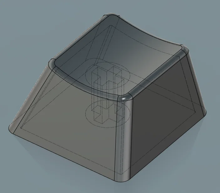 Keycap Blank OEM R3 cho bàn phím cơ Moonlander MK1 - Image 1