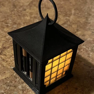 Đèn dùng Tea Light chạy bằng 2 pin AAA