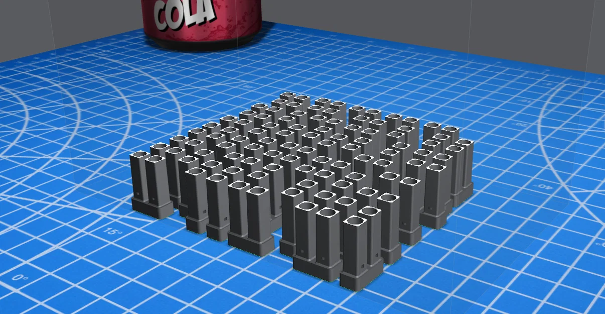 Nắp che bụi socket sợi quang LC (LC fiber socket dust cover) - Image 1