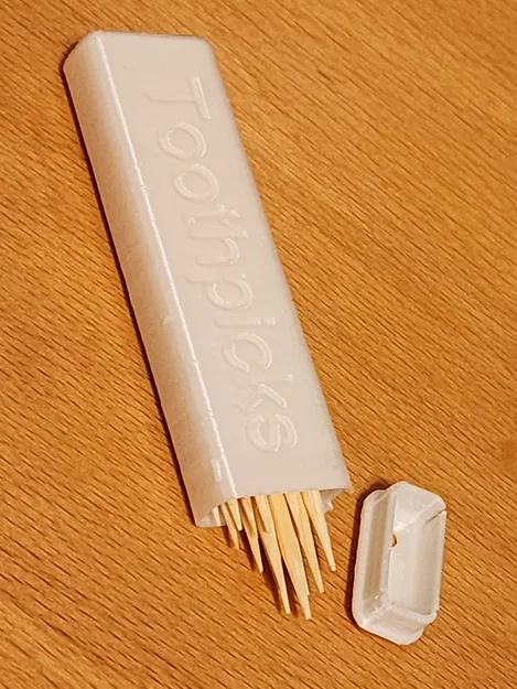 Hộp/Ống Đựng Tăm Du Lịch (Toothpick Travel Case/Dispenser) - Image 1