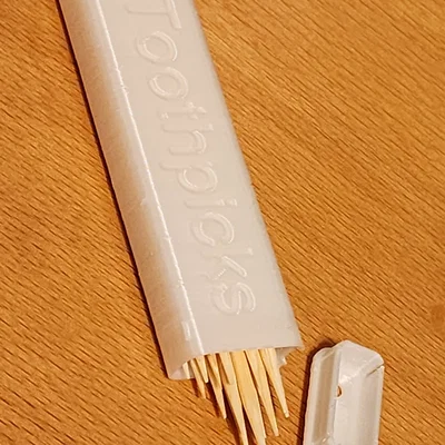 Hộp/Ống Đựng Tăm Du Lịch (Toothpick Travel Case/Dispenser)