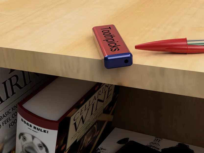 Hộp/Ống Đựng Tăm Du Lịch (Toothpick Travel Case/Dispenser) - Image 4