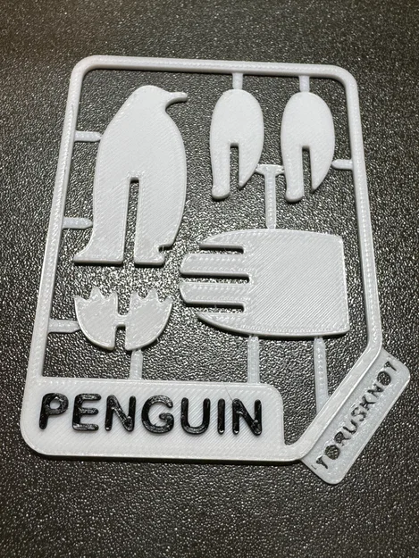 Cute Penguin Kit Card – Kit card chim cánh cụt dễ thương - Image 3