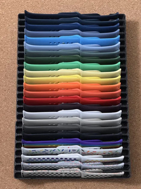 Khay Gridfinity sắp xếp dây Apple Watch (Gridfinity Apple Watch Band Organizer) - Image 4