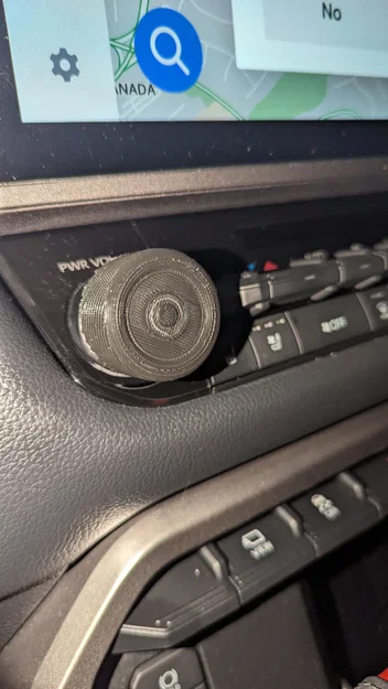 Núm chỉnh âm lượng tổng Toyota Tundra (Master Volume Control Knob) - Image 3