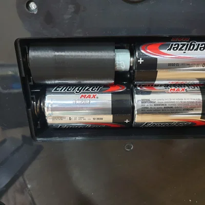 Adapter pin AA cho khe pin D-cell (D-cell AA battery Adapter)