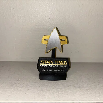 Huy hiệu Combadge Star Trek: Voyager (dễ in)