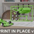 Mô hình xe đua công thức 1 - Formula One Car Kit Card v2 in 3D - Thumbnail 1