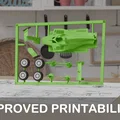 Mô hình xe đua công thức 1 - Formula One Car Kit Card v2 in 3D - Thumbnail 2
