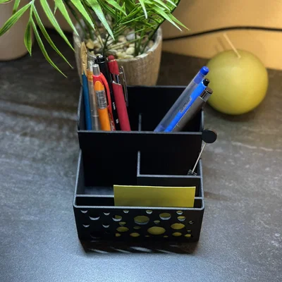 Khay cắm bút đa năng để bàn – Thiết kế gọn gàng, in 3D dễ dàng