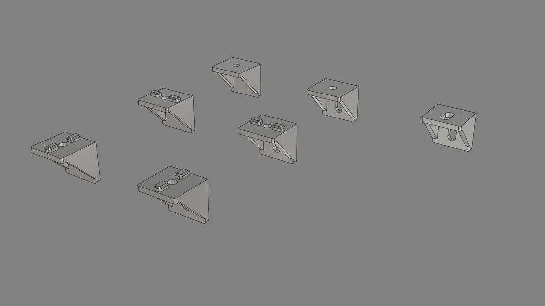 Bộ pát góc 90° cho nhôm định hình 4040 (4040 Angle Bracket Set) - Image 3