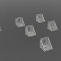 Bộ pát góc 90° cho nhôm định hình 4040 (4040 Angle Bracket Set) - Thumbnail 4