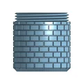 Hộp đựng ren kèm nắp (có thể resize) (Texture gạch) - Thumbnail 2