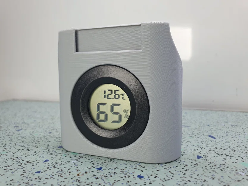 Giá đỡ Hygrometer/RH cho hộp Lock-n-Lock HPL951 3.9L đựng cereal/filament - Image 1