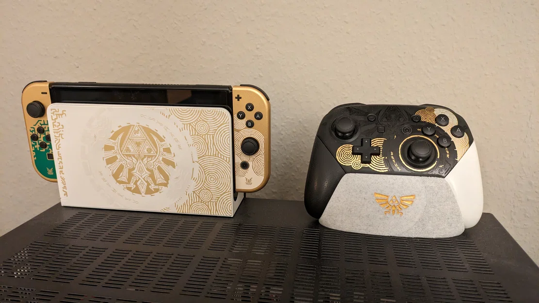 Kệ Đỡ Nintendo Switch Pro Controller - Zelda TotK (Remix) - Image 3