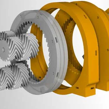 Hộp Số Hành Tinh Vòng Tách (Split Ring Planetary Gearbox)