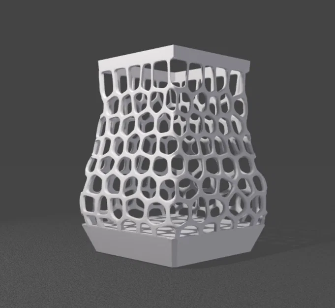 Hộp Đựng Bút Voronoi - Phụ Kiện Trang Trí Bàn Làm Việc Độc Đáo - Image 1