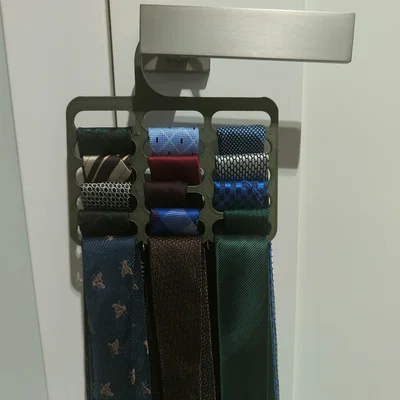 Móc treo cà vạt MyTieMaster - Giải pháp lưu trữ 15 cà vạt gọn gàng