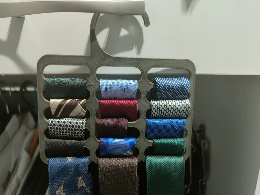 Móc treo cà vạt MyTieMaster - Giải pháp lưu trữ 15 cà vạt gọn gàng - Image 3