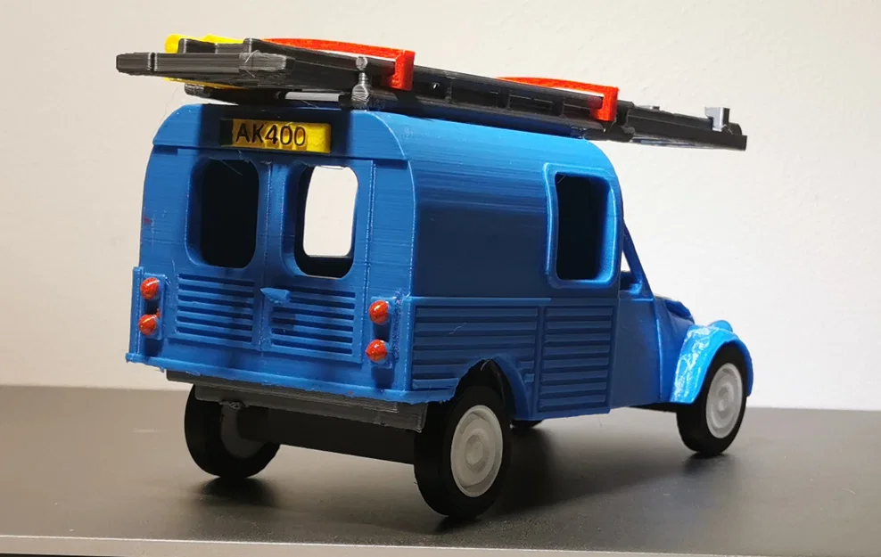 Mô hình xe Citroen AK400 tỉ lệ 1:18 in 3D cực đẹp - Image 2