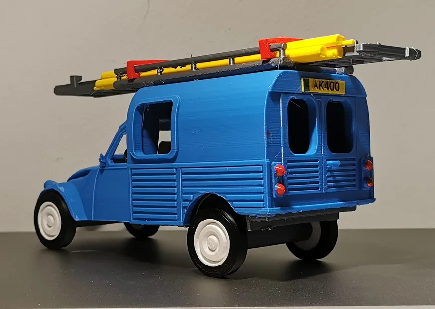 Mô hình xe Citroen AK400 tỉ lệ 1:18 in 3D cực đẹp - Image 3