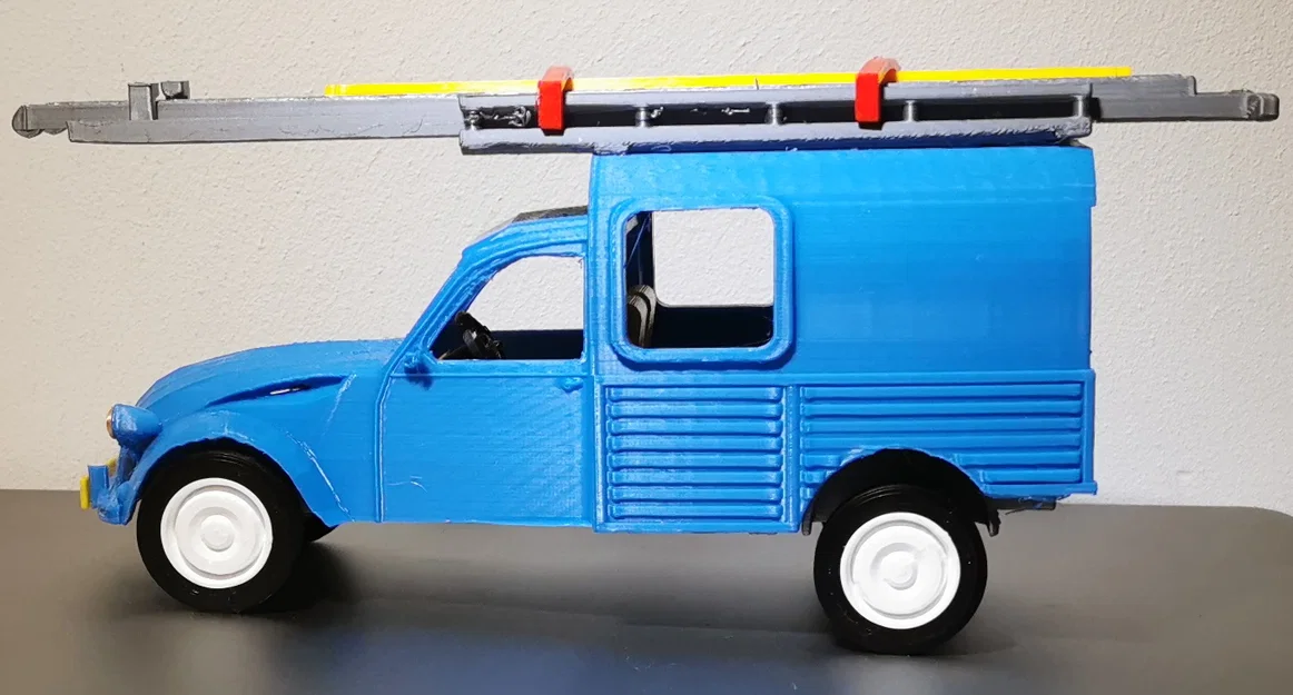 Mô hình xe Citroen AK400 tỉ lệ 1:18 in 3D cực đẹp - Image 4