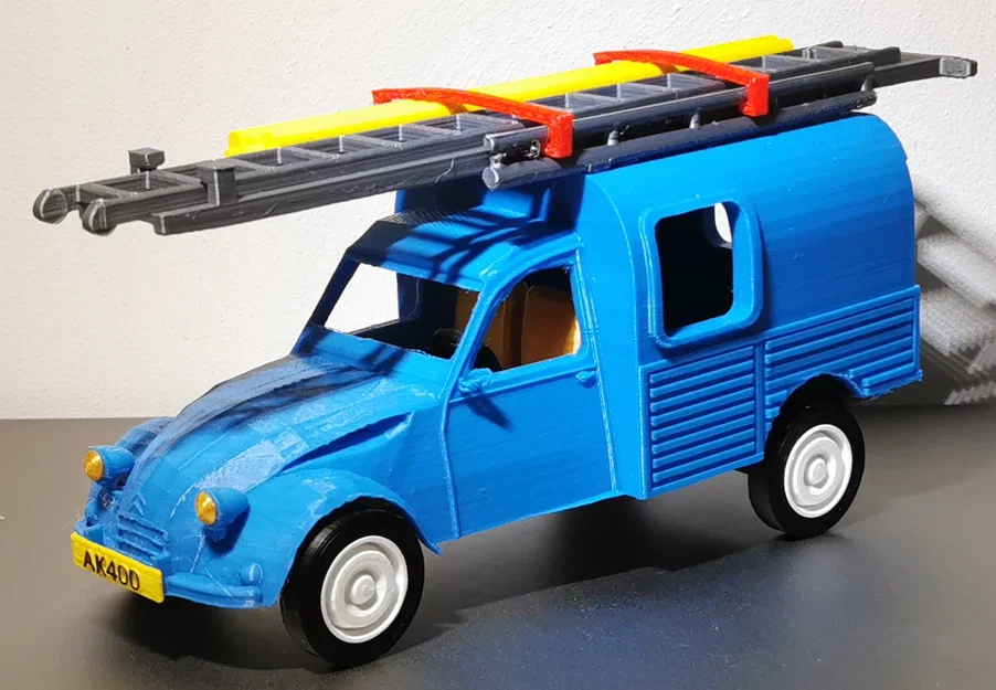 Mô hình xe Citroen AK400 tỉ lệ 1:18 in 3D cực đẹp - Image 6